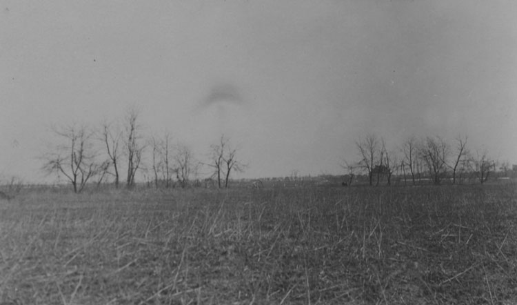 Old M Wesnofske Farm 1922 still undeveloped