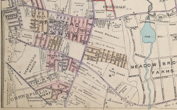 Joseph Hempstead 1914 map