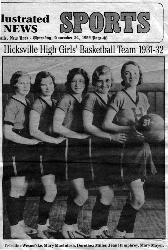 Sally Basketball HHS 1931